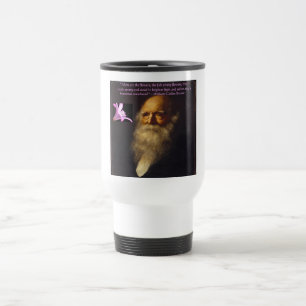 Caneca Térmica Poema da Flor de William Cullen Bryant