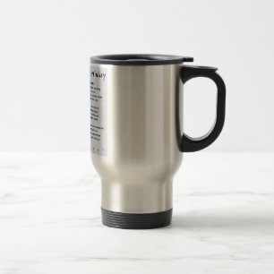 Caneca Térmica Poema do neto - aniversário de 21 anos
