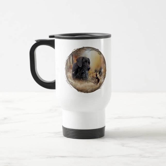 Caneca Térmica Pointer Alemão de Pelo Curto  (Esquerda)