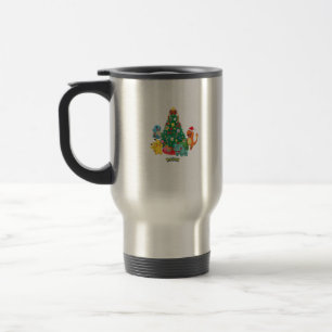 Caneca Térmica Pokémon Christmas — Árvore de Natal Pokémon