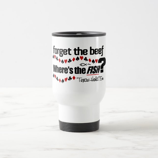 Caneca Térmica Pôker Fish Mug 1 (Centro)