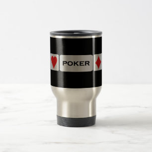 Caneca Térmica Poker mug - escolha estilo e cor