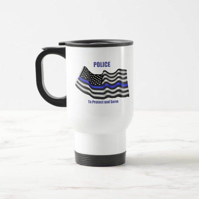 Caneca Térmica Polícia (Esquerda)