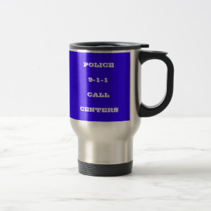 CANECA TÉRMICA POLÍCIA 9-1-1 CENTROS DE ATENDIMENTO