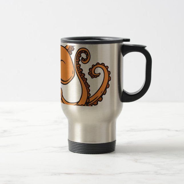 Caneca Térmica Polvo alaranjado (Direita)