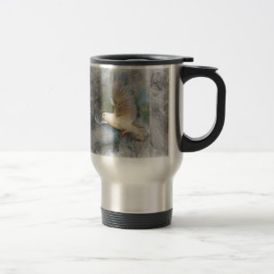 Caneca Térmica pomba artística do animal