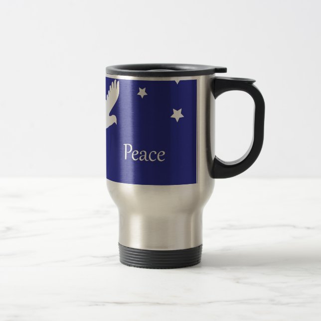 Caneca Térmica pomba da paz (Direita)