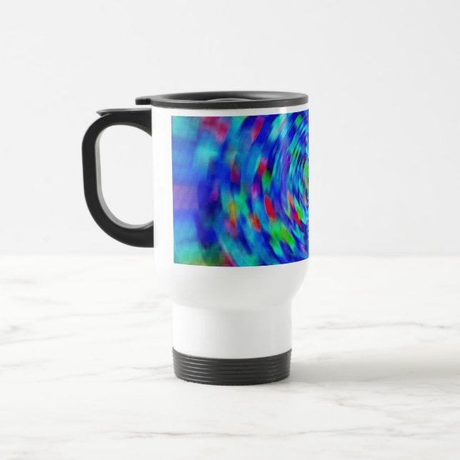 Caneca Térmica Pond Ripple Azul (Esquerda)