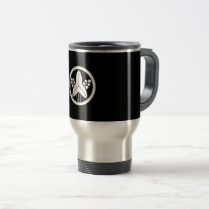 Caneca Térmica Ponta de seta de pé em círculo