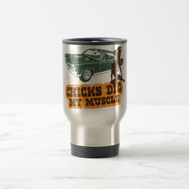 Caneca Térmica Pontiac 1967 GTO (Centro)