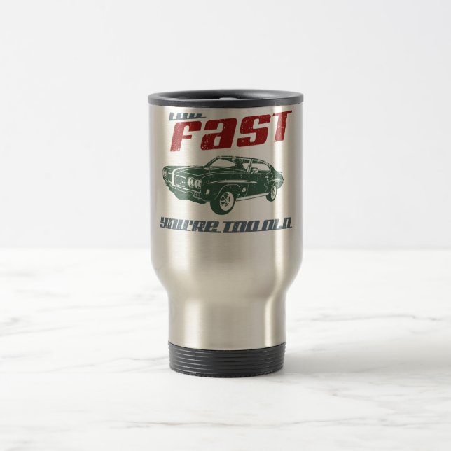 Caneca Térmica Pontiac 1970 GTO 455" JUIZ " (Centro)