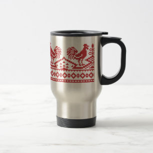 Caneca Térmica Ponto transversal do Red Rooster