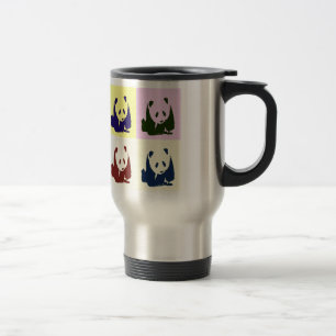 Caneca Térmica Pop Art Baby Pandas