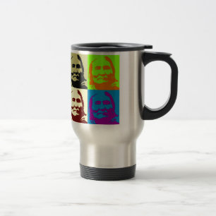 Caneca Térmica Pop Art Freedom Fighter Geronimo