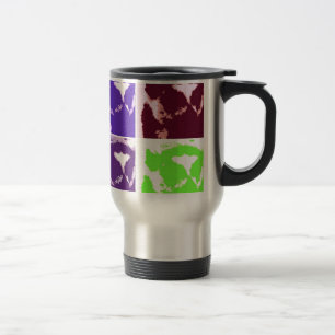 Caneca Térmica Pop Art Lemurs