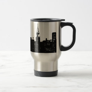 Caneca Térmica Pop Art New York Silhouette