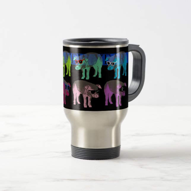 Caneca Térmica Pop de 2019 para os porcos chineses (Frente Esquerda)