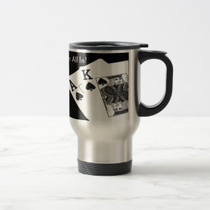 Caneca Térmica Póquer - eu sou todo dentro!