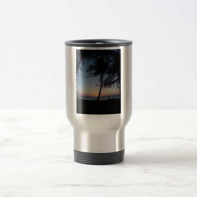 Caneca Térmica Por do sol de Havaí (Centro)