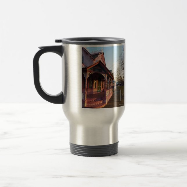 Caneca Térmica Pôr do sol quente no pão-de-gengérra - Vinha de Ma (Esquerda)