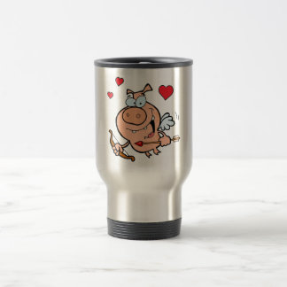 Caneca Térmica Porco Voador com Arco e Seta