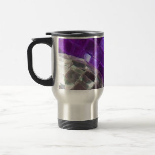 Caneca Térmica Pormenores de Baubles roxa viagem/caneca viagem ao