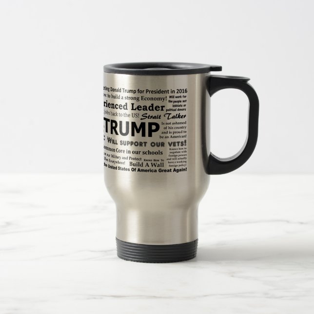 Caneca Térmica Porque vou votar no Donald Trump? (Direita)