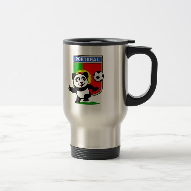 Caneca Térmica Portugal Futebol Panda (Direita)