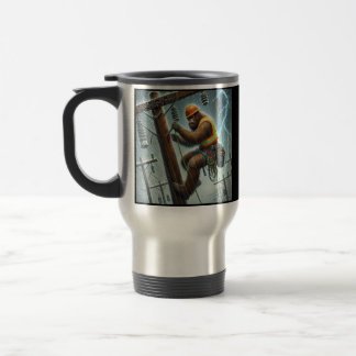 Caneca Térmica Power Lineman Bigfoot - Storm Ops COFFEE MUG