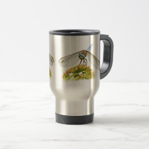 Caneca Térmica Prado de Libélula Azul Fauna