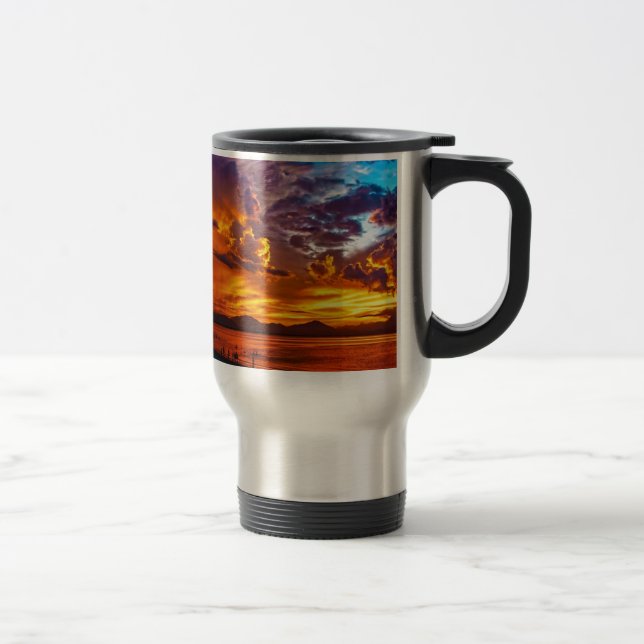 Caneca Térmica Praia (Direita)