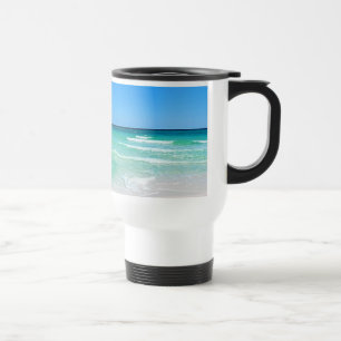 Caneca Térmica Praia branca