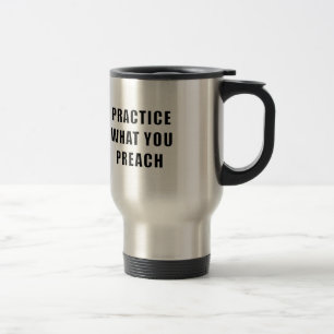 Caneca Térmica Pratique o que você prega