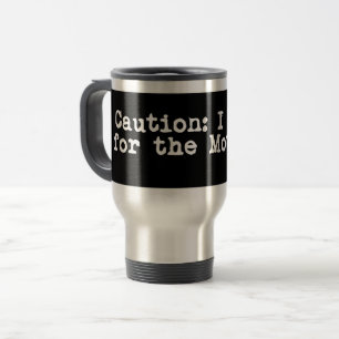 Caneca Térmica Precaução Eu Braço Para A Mãe