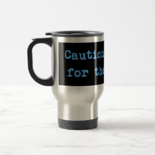 Caneca Térmica Precaução Eu Brake Para A Gazeka