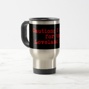 Caneca Térmica Precaução Eu Brake Para O Sapo Loveland