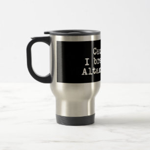 Caneca Térmica Precaução I Brake Para Altamaha-ha