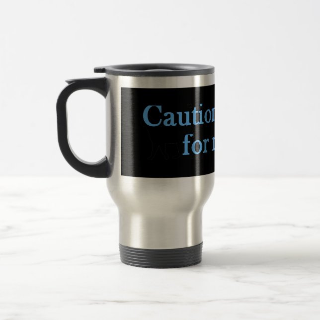 Caneca Térmica Precaução I Brake Para Ninjas (Esquerda)
