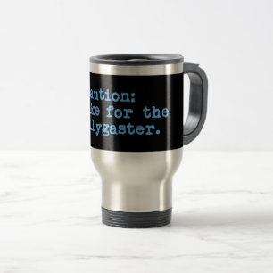 Caneca Térmica Precaução I Brake para o Snallygaster
