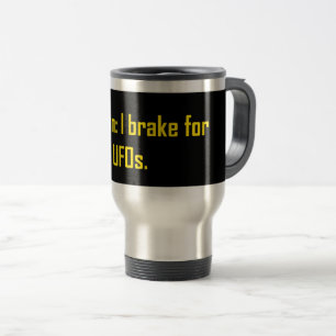 Caneca Térmica Precaução I Brake para OVNIs
