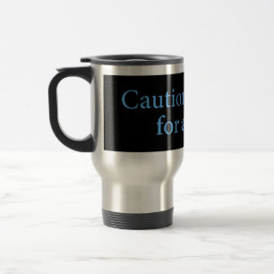Caneca Térmica Precaução I Travão Para Aliens