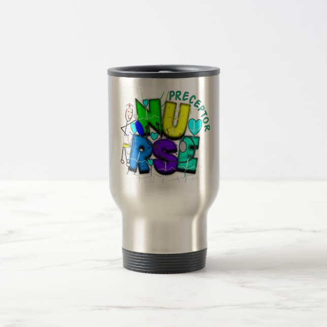 Caneca Térmica Preceptor "obrigado da enfermeira você" presentes (Centro)