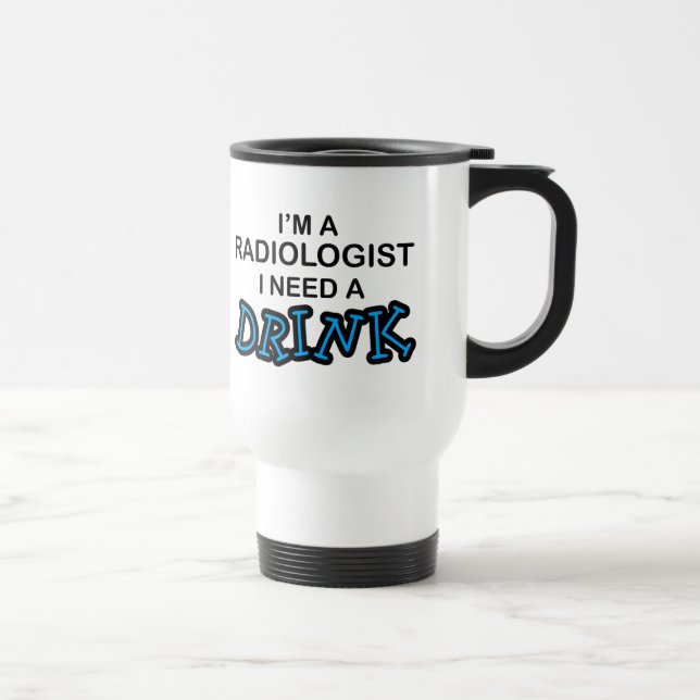 Caneca Térmica Precise uma bebida - radiologista (Direita)