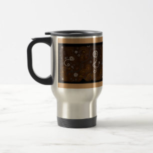 Caneca Térmica Presente aborígene australiano da arte