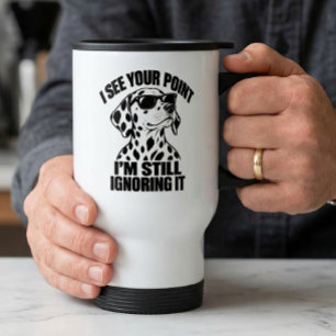 Caneca Térmica Presente de Cachorro Filhote Dalmatiano Antissocia