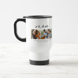 Caneca Térmica Presente de mãe de multi-script mínimo moderno