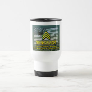 Caneca Térmica Presente de Promoção para Sargento do Exército