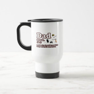 Caneca Térmica Presente Divertido de Significado de Pai para o Pa