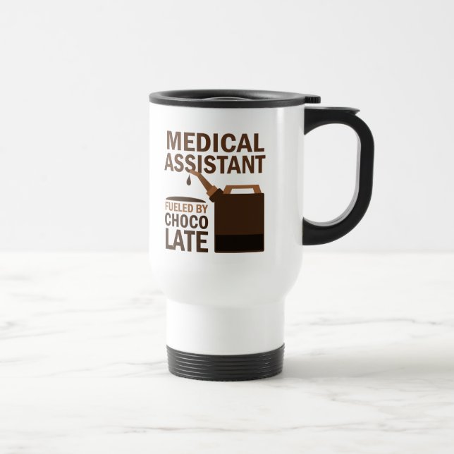 Caneca Térmica Presente do assistente médico (engraçado) (Direita)