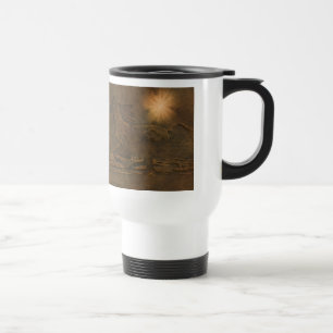 Caneca Térmica Presente Faux Leather Runch Horses Ranch